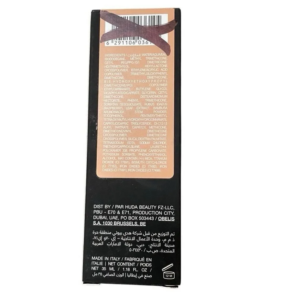 Huda Beauty‎ #FauxFilter Luminous Matte Foundation Peaches N’Cream 245B 1.18 fl